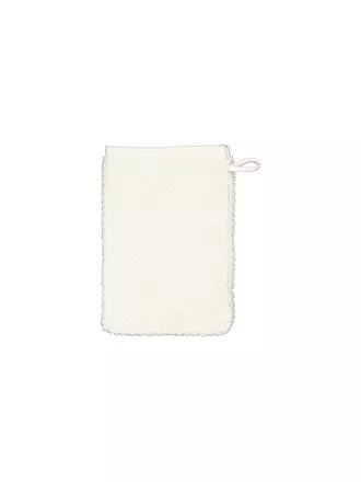 CAWÖ | Waschhandschuh PURE 16x22cm Mystic Green | creme